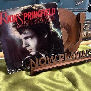 Rick Springfield for the song "Love Somebody".Great Lost Art of Conversation